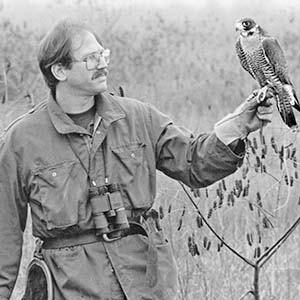 Jim Ince falconry hoodmaker